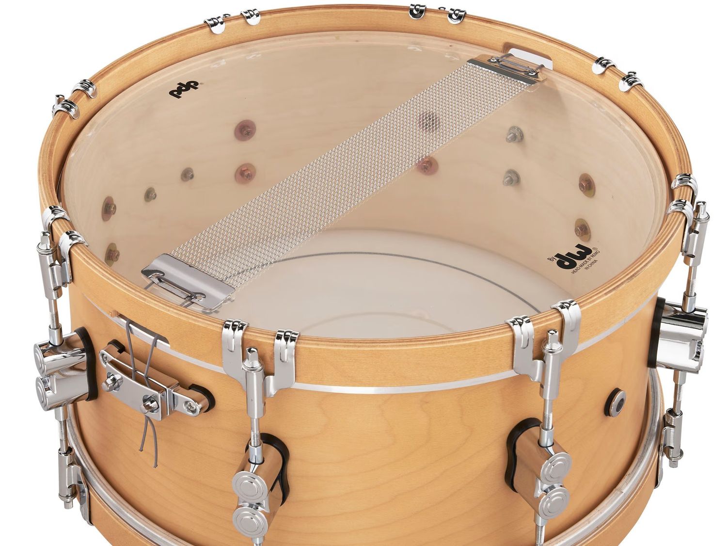 6.5x14 Concept Classic with Natural Finish/Natural Hoops &amp; Chrome Hardware