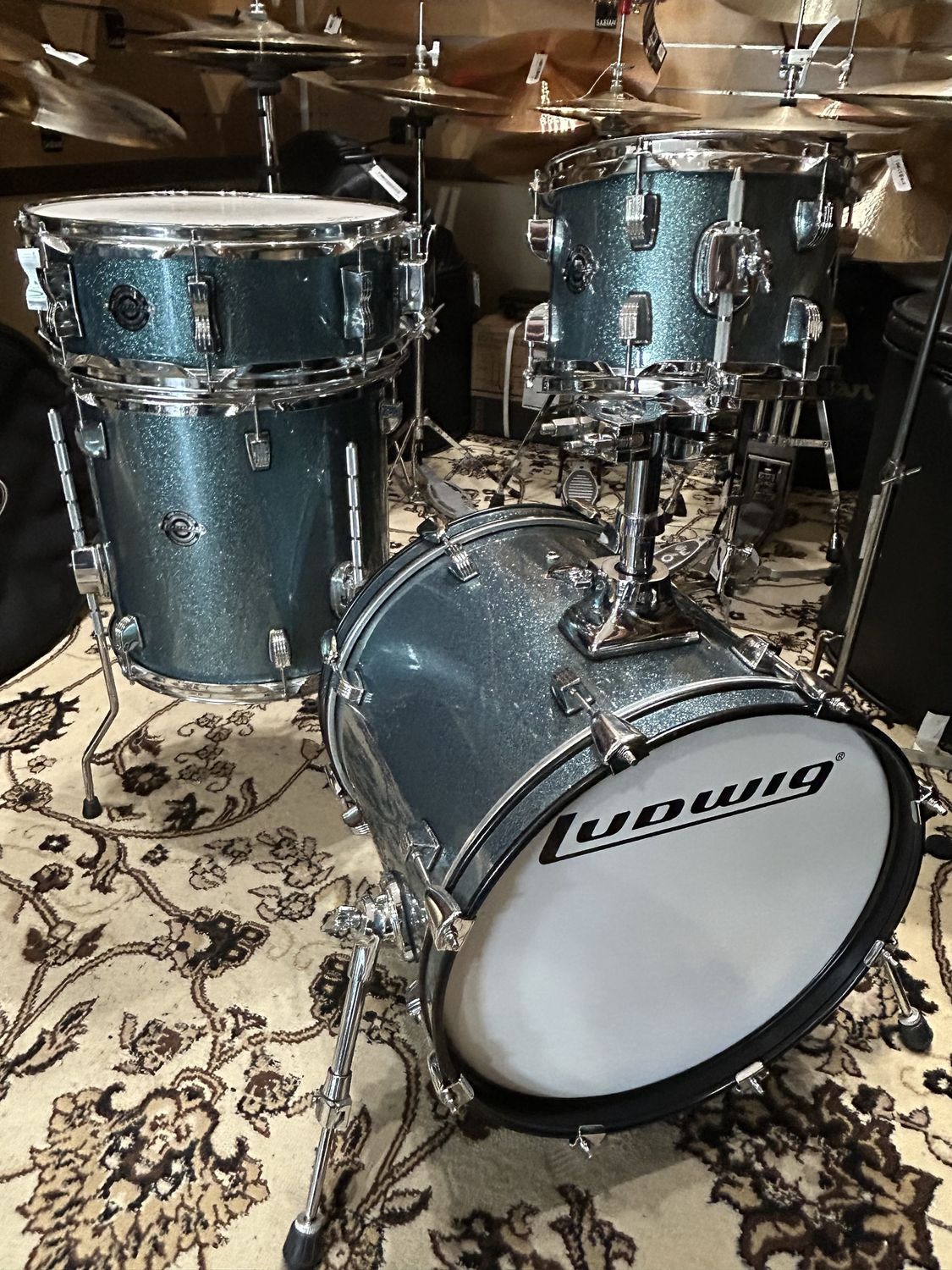 Used Ludwig Breakbeats Drum Set No HDW