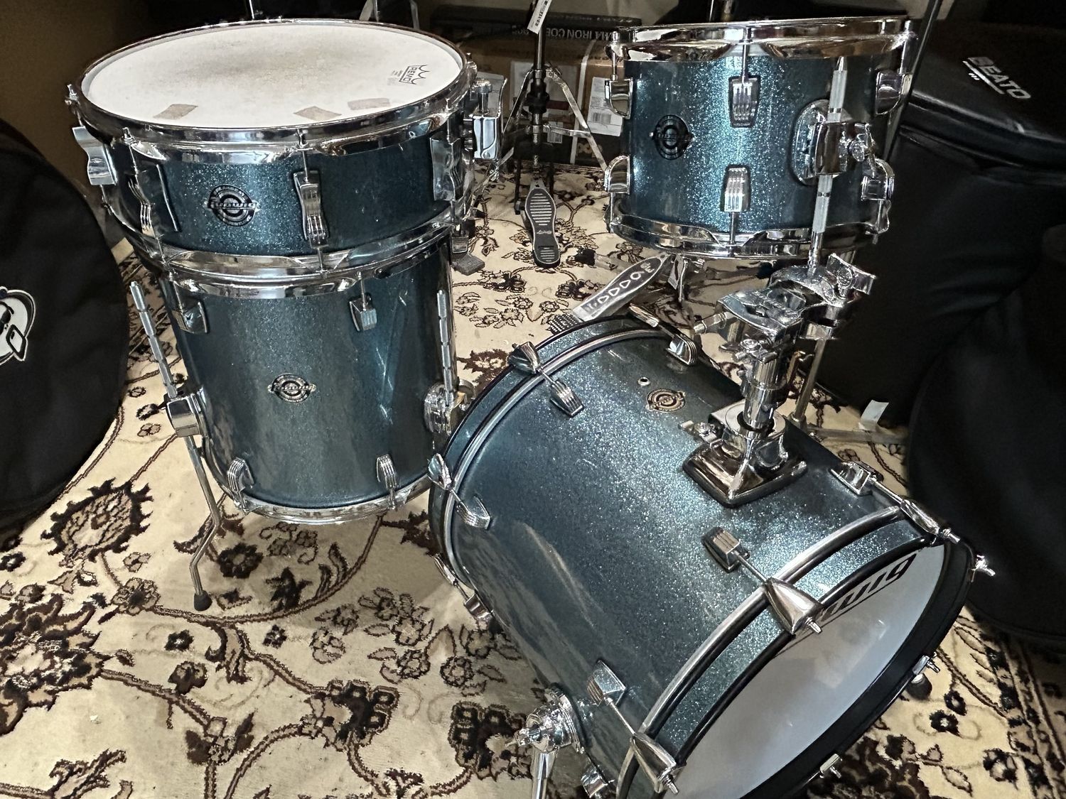 Used Ludwig Breakbeats Drum Set No HDW