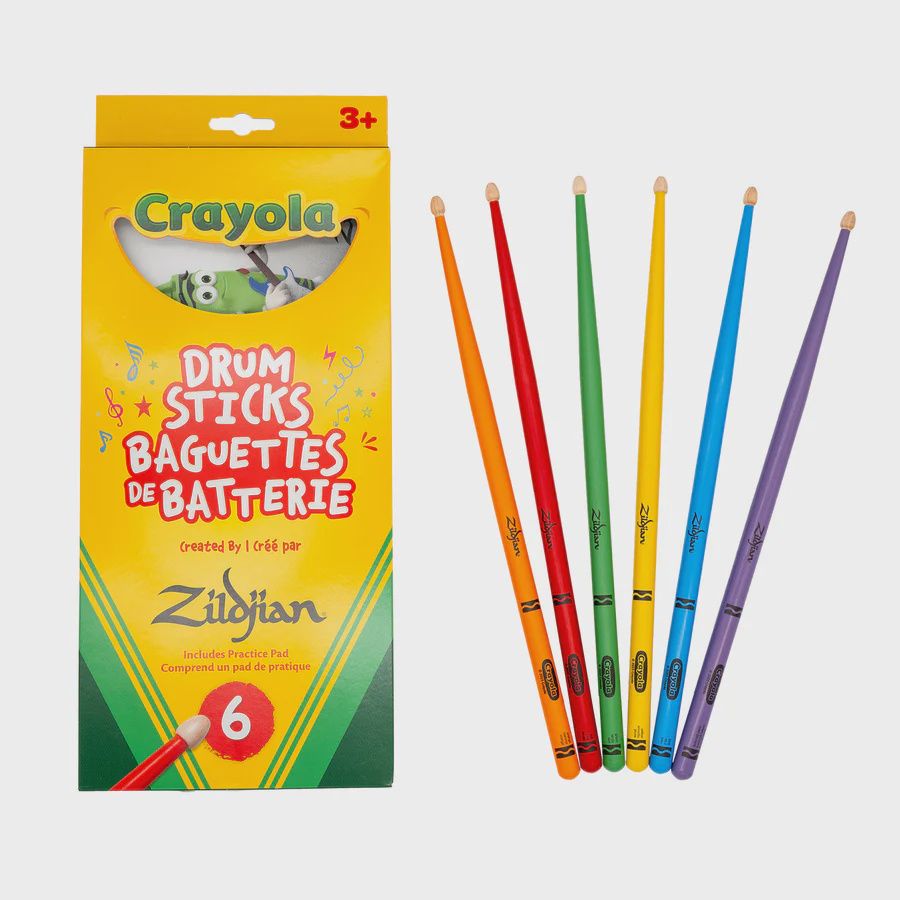 Zildjian x Crayola Kids Drumsticks