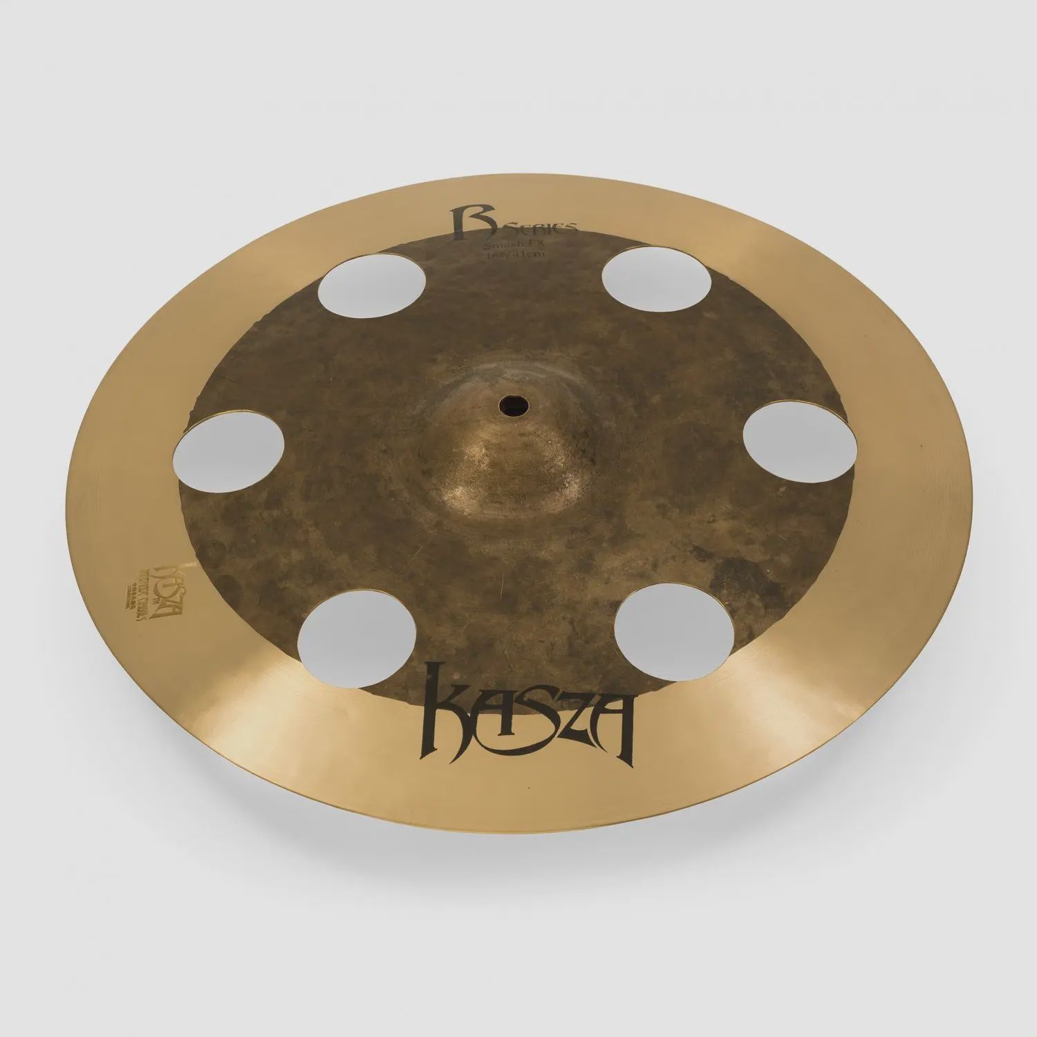 Kasza R-Series 16" SMASH FX Cymbal w/Holes B20