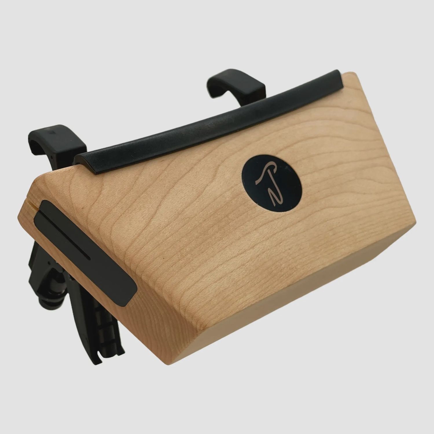 Native Tounge Maple RhymBlock Drum Hoop Mounted Woodblock, 6 Inches