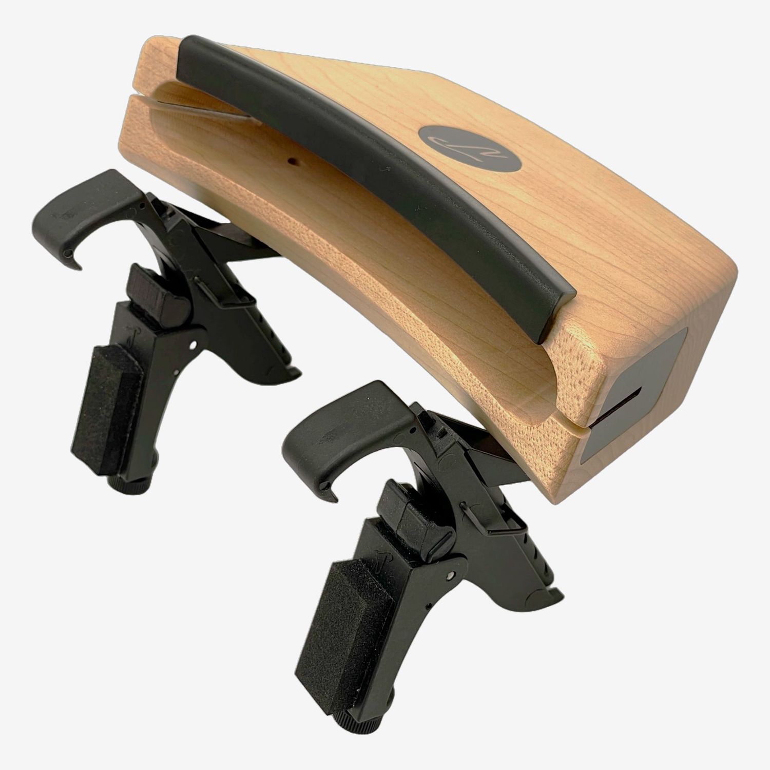 Native Tounge Maple RhymBlock Drum Hoop Mounted Woodblock, 6 Inches