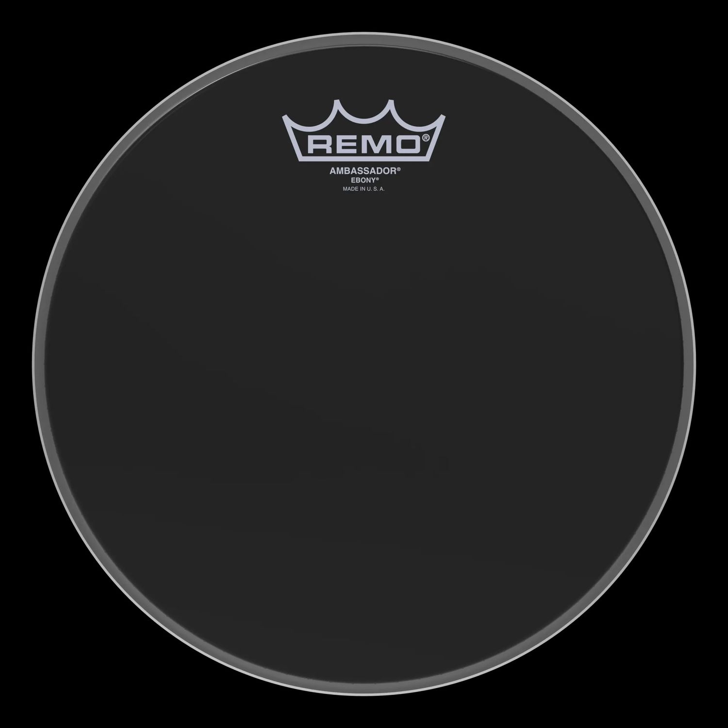 Batter, AMBASSADOR®, EBONY®, 12" Diameter