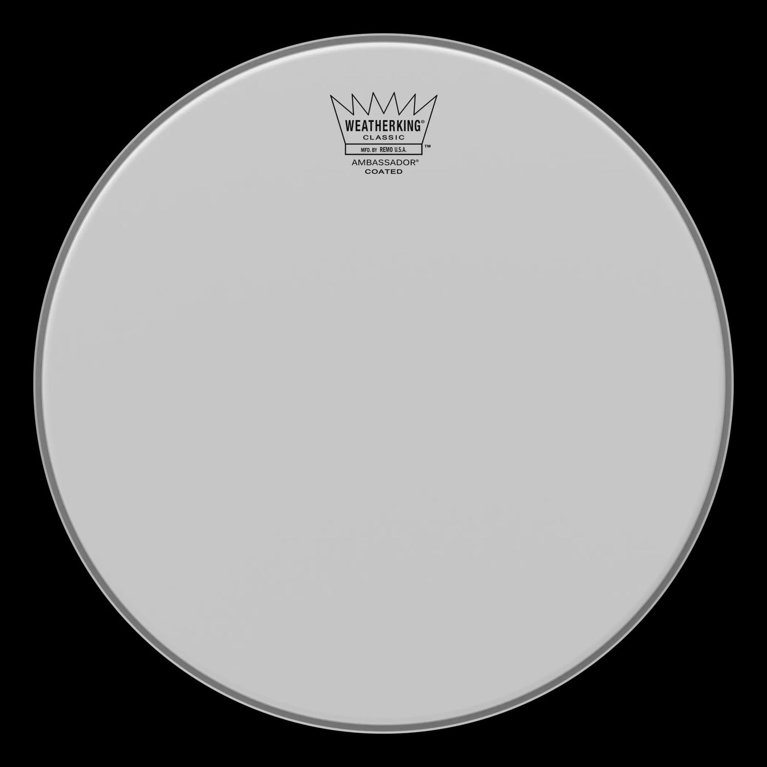 Remo Batter, AMBASSADOR®, Classic, Coated, 13" Diameter