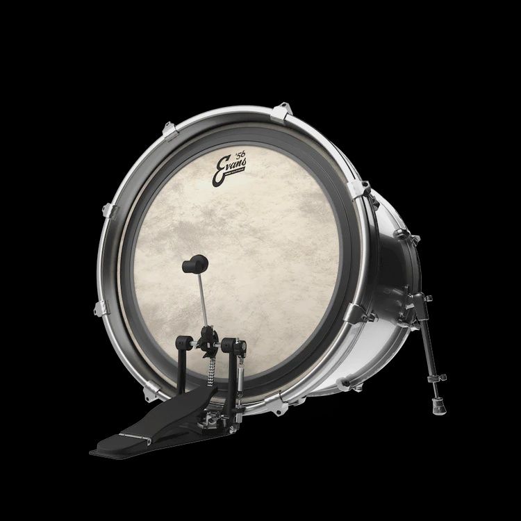 EVANS EMAD Calftone Bass Drumhead, 16 Inch