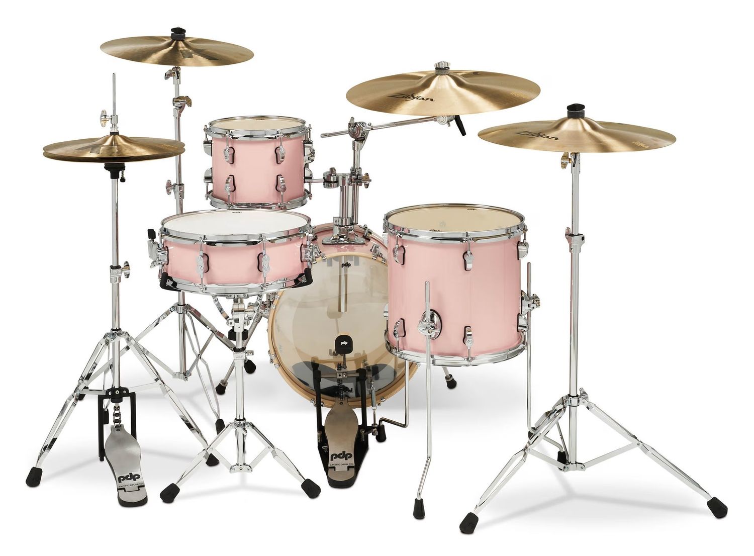 PDP New Yorker 4pc Kit Rose Pink Sparkle