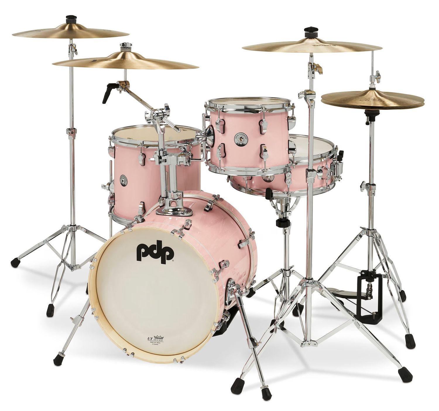 PDP New Yorker 4pc Kit Rose Pink Sparkle