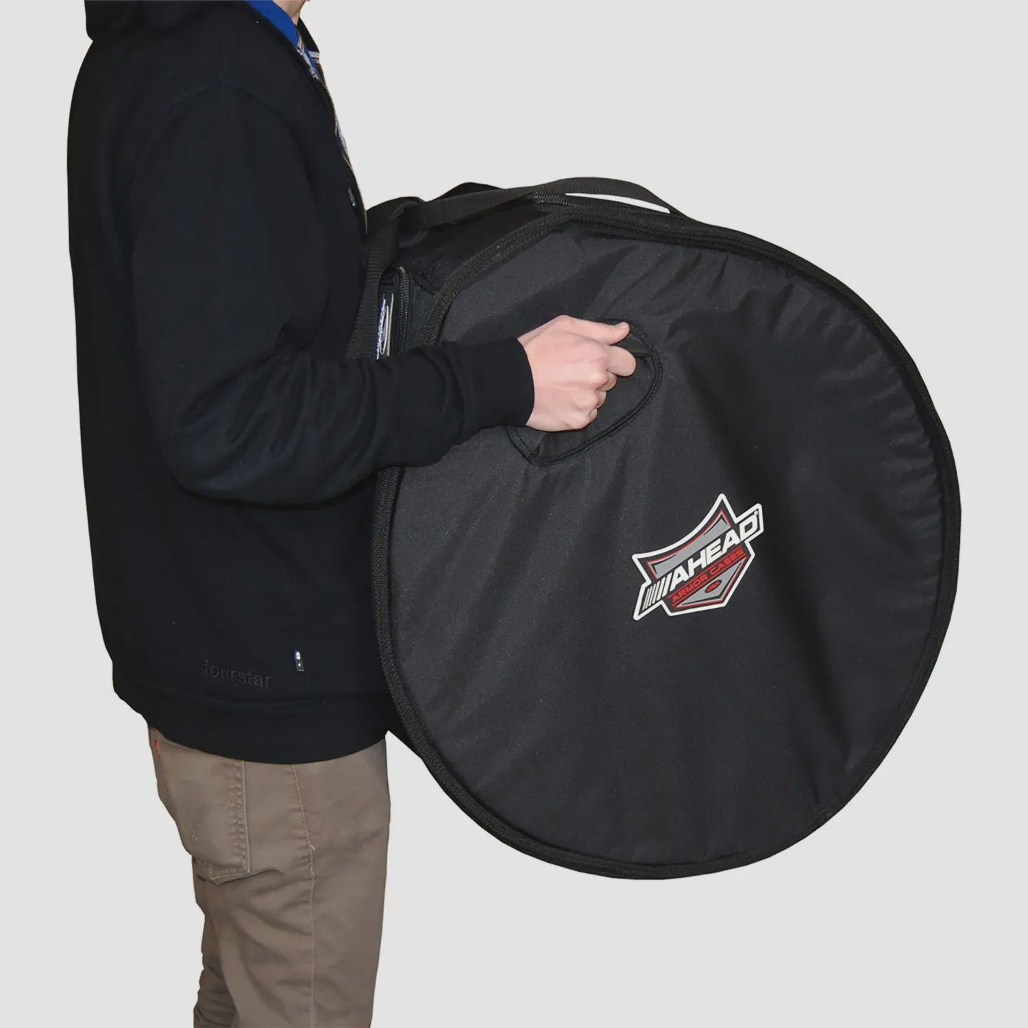 Ahead Armor 14" X 20" Bass Drum Case w/Shark Gil Handles