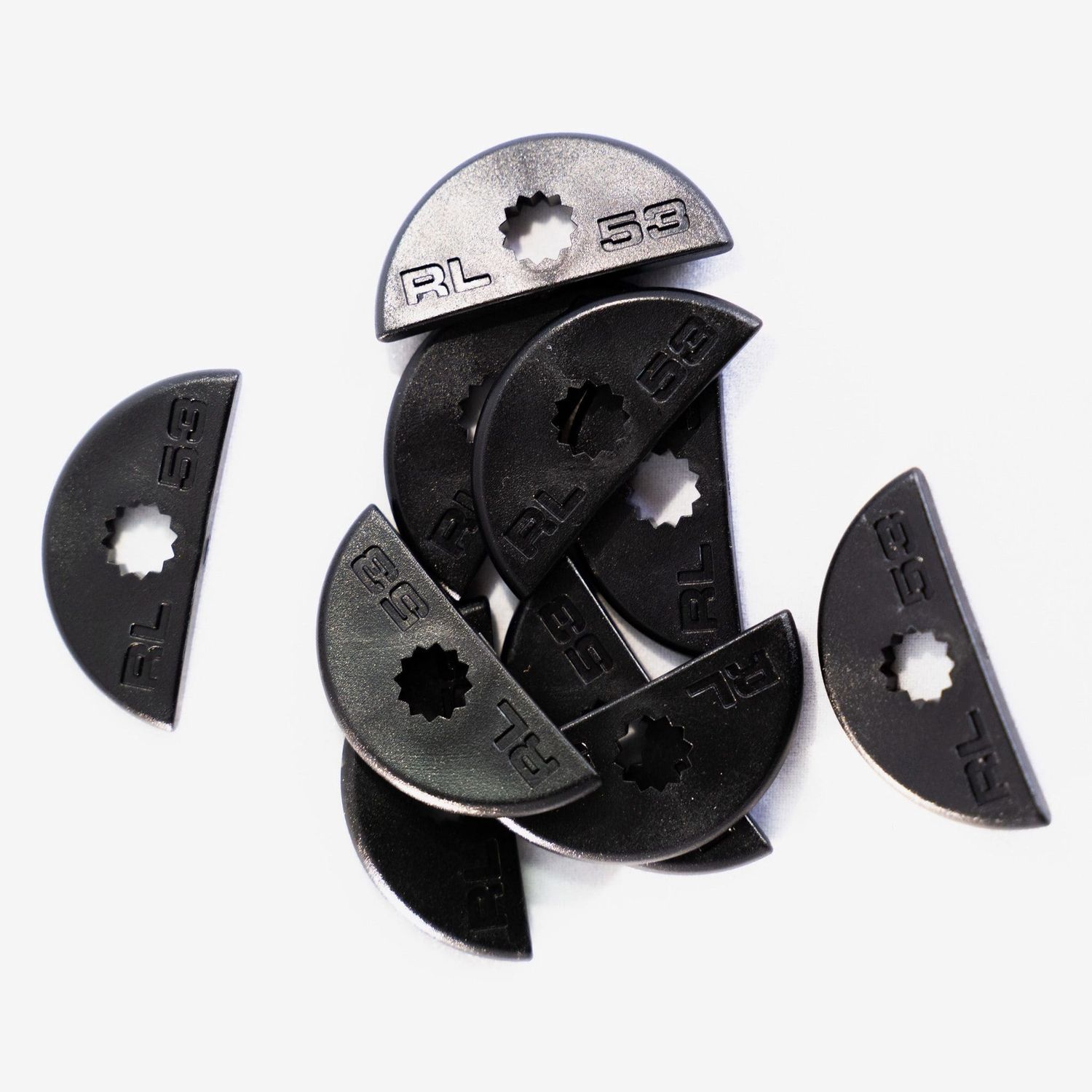 Rock Locks Tension Rod Locks 10 Pack, Standard Size, Black