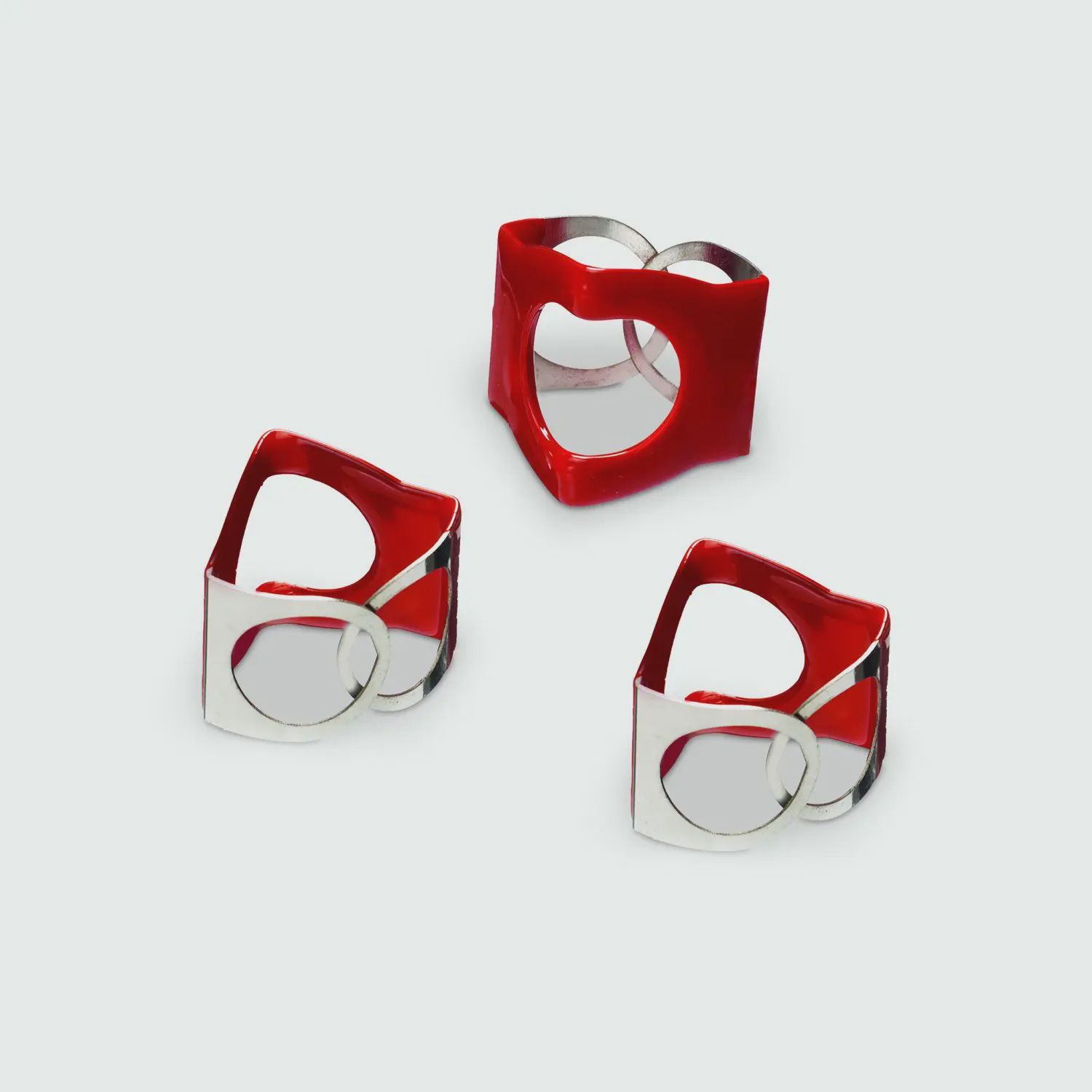 PinchClip RED, 3-Pack, Replaces Conventional Nuts and Wing Nuts  FAST, SECURE, HI-TECH