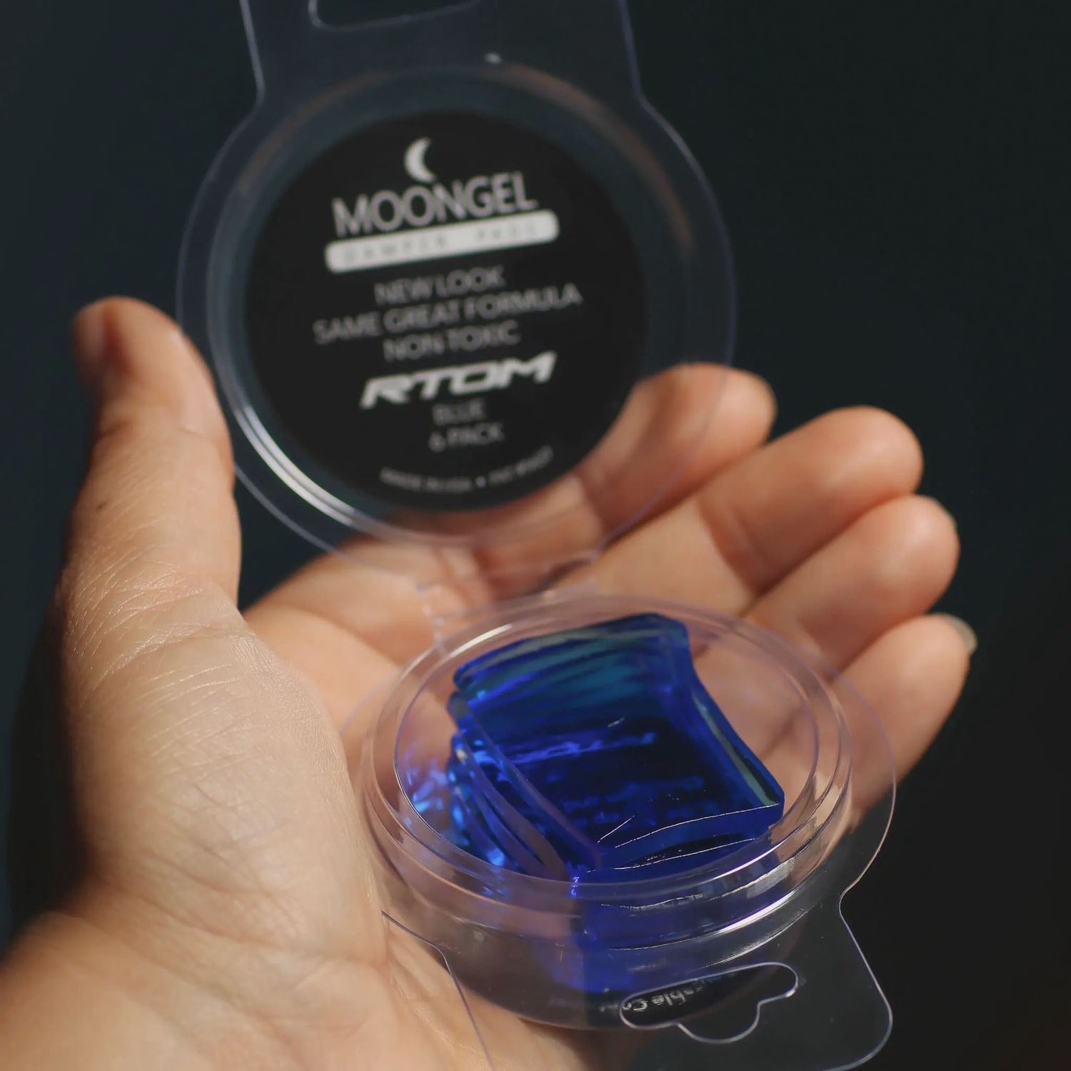 6 Pc. New MOONGEL Dampers, "Original Blue"