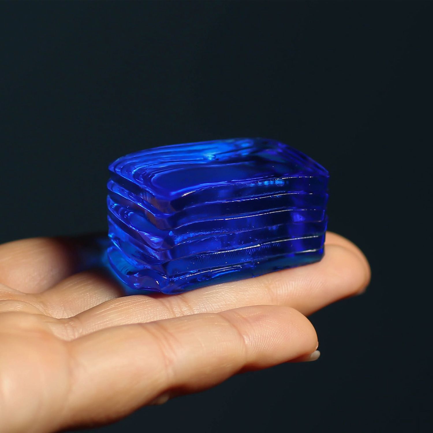 6 Pc. New MOONGEL Dampers, "Original Blue"