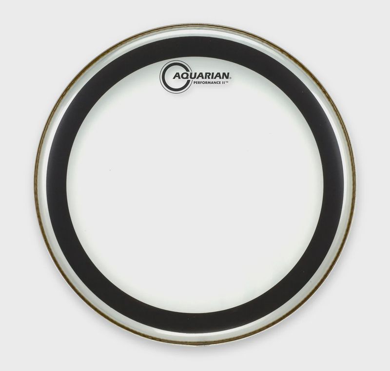 Aquarian Performance II 13" Clear 7/7 Bonded Double Ply Drumhead