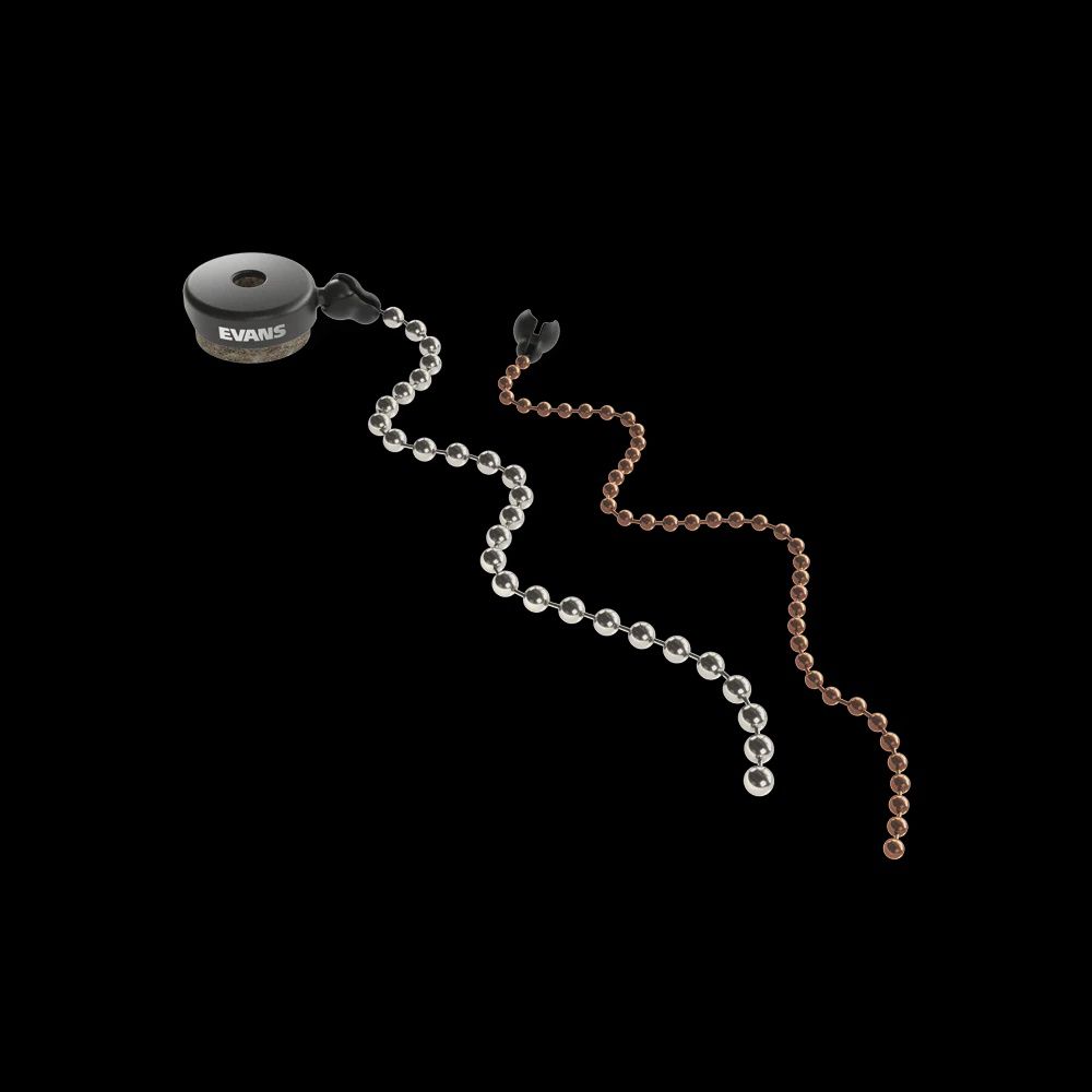 EVANS Accessories Cymbal Sizzler Two Chain pack