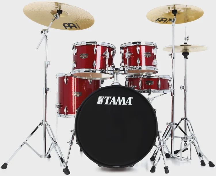 Tama Imperial Star 5pc fusion kit w/ Hdw &amp; Cymbs candy apple