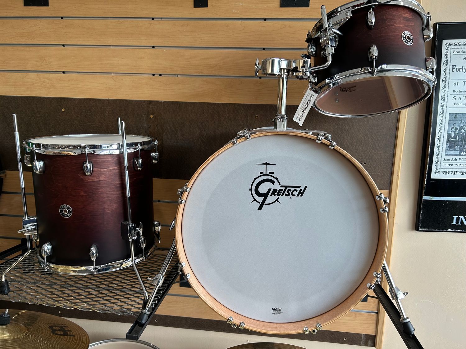 Gretsch CT1-J403 Gretsch Catalina Club 3-pc Shell Pack, Satin Antique Fade