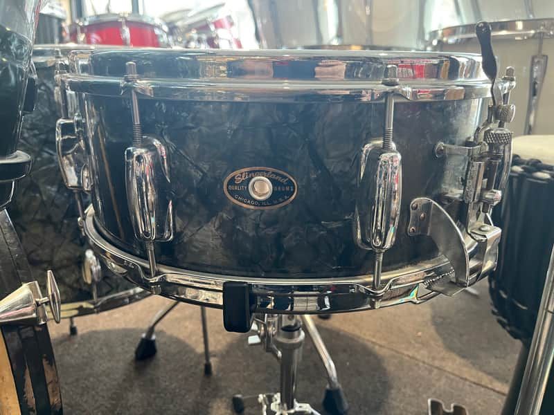 Slingerland Radio King 1958 &amp; 1966 - Black Diamond Pearl