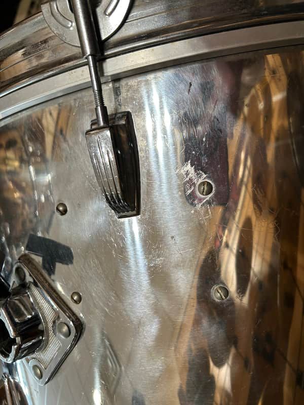 Ludwig 1970's Stainless Steel Drum set LATE 70'S - Stainless Steel
