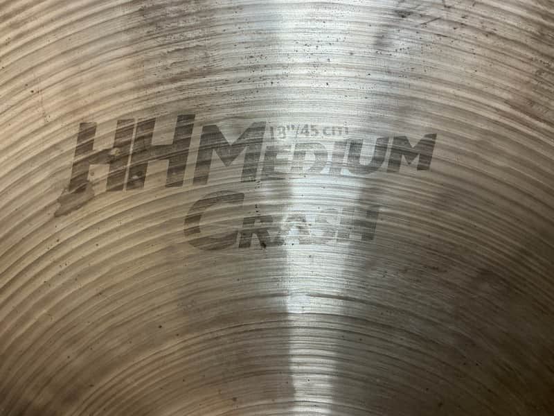 Used Sabian 18" HH Medium Crash 90's