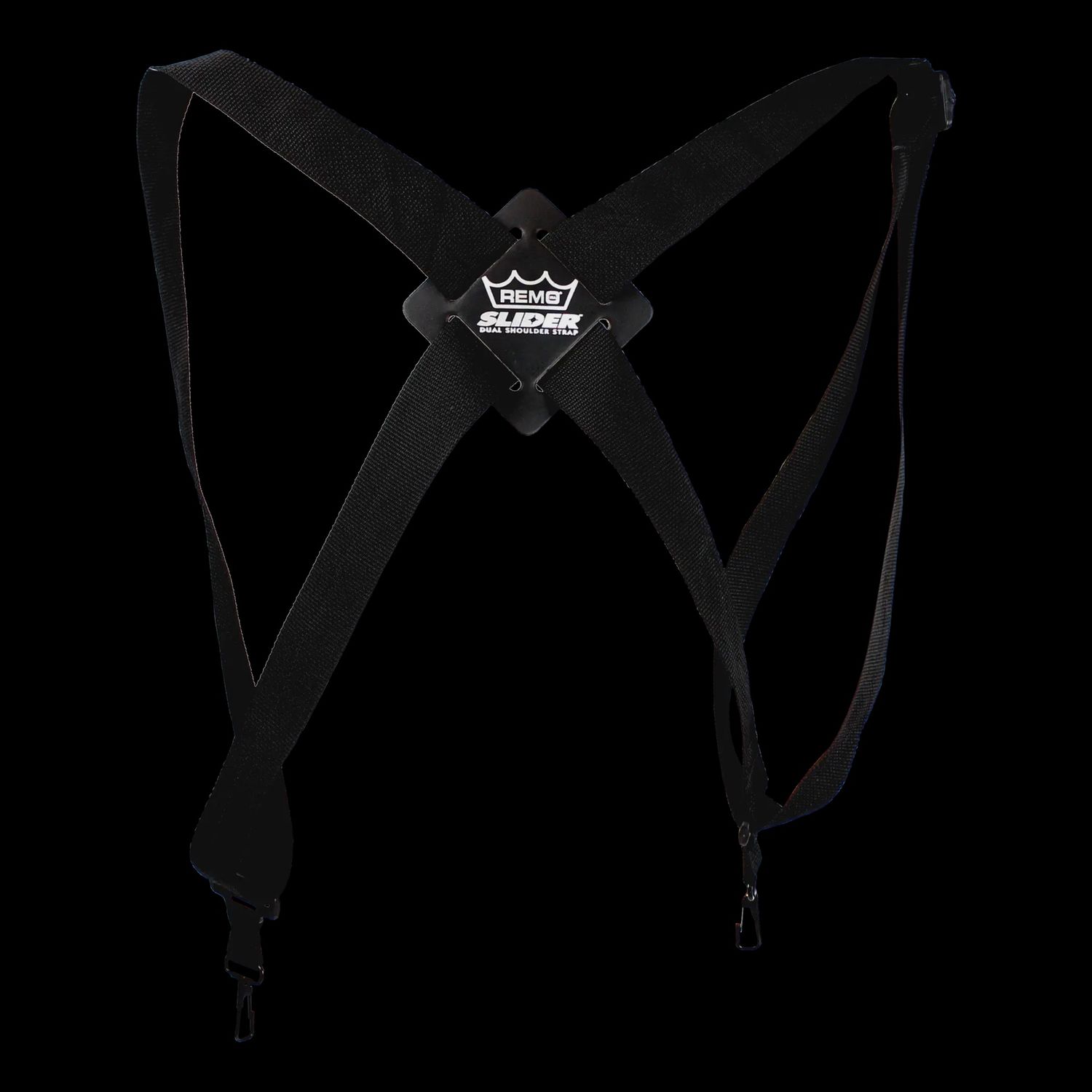 Dual Slider Percussion Strap, 110" Length (Medium), Black
