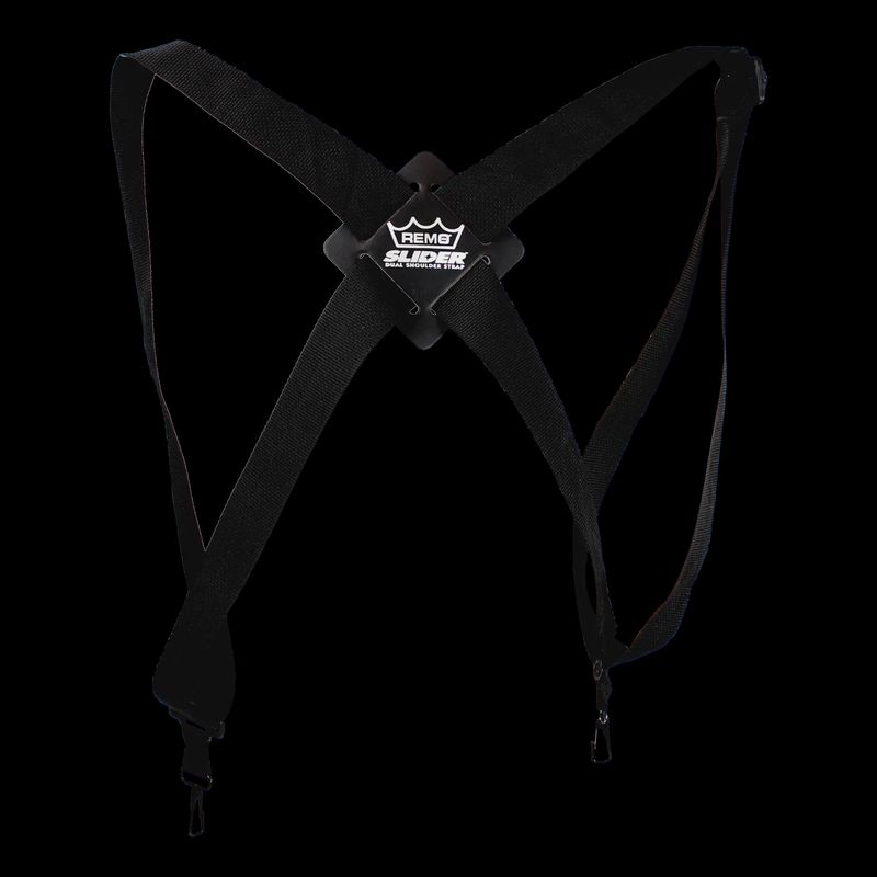 Dual Slider Percussion Strap, 110" Length (Medium), Black