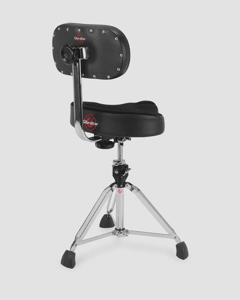 Gibraltar Adjustable Backrest Oversized Motorcycle Seat Throne