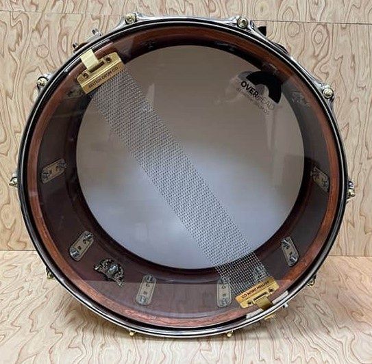 British Drum Co. Firebird Series Copper Over Brass Snare. 6" x 14"