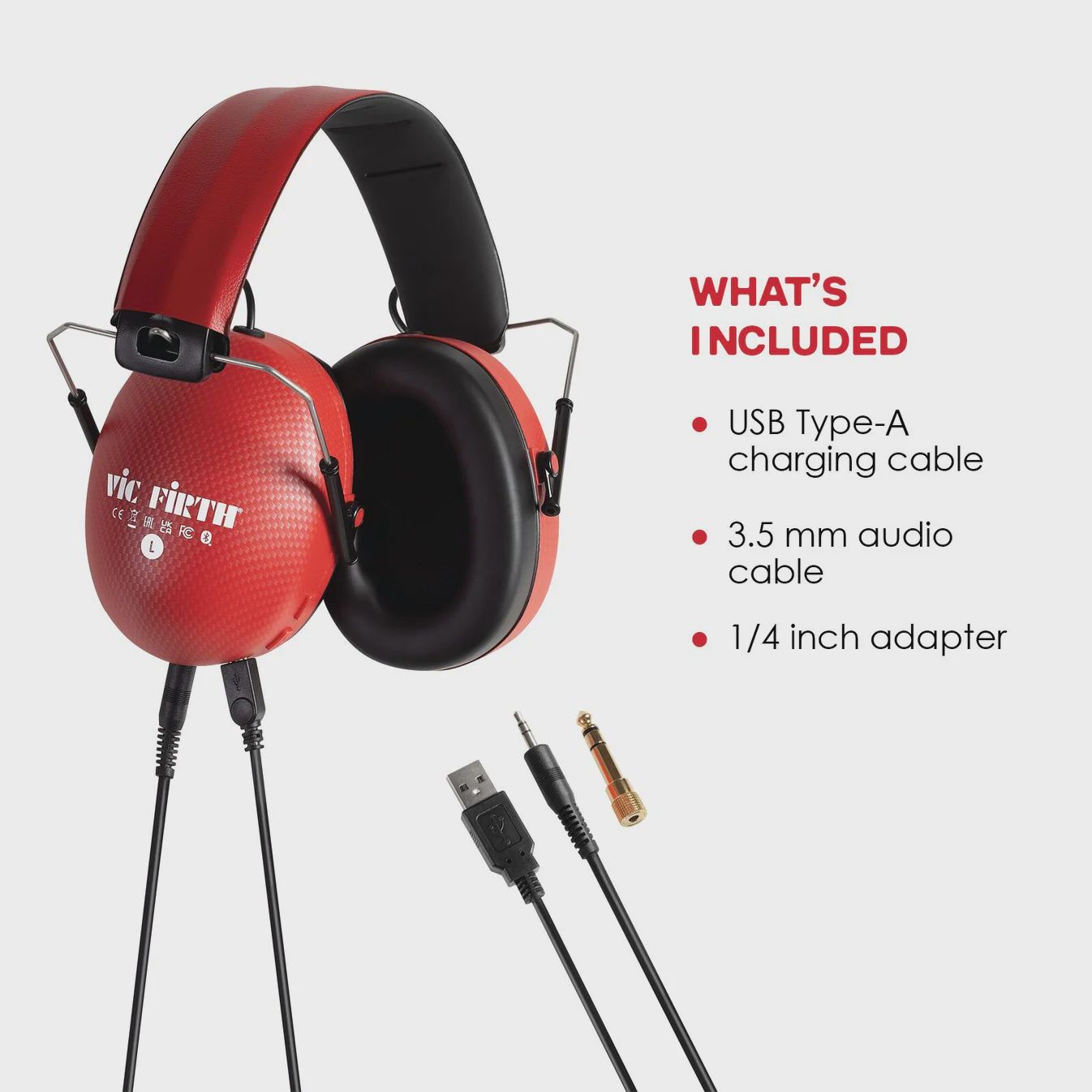 Vic Firth Bluetooth Isolation Headphones