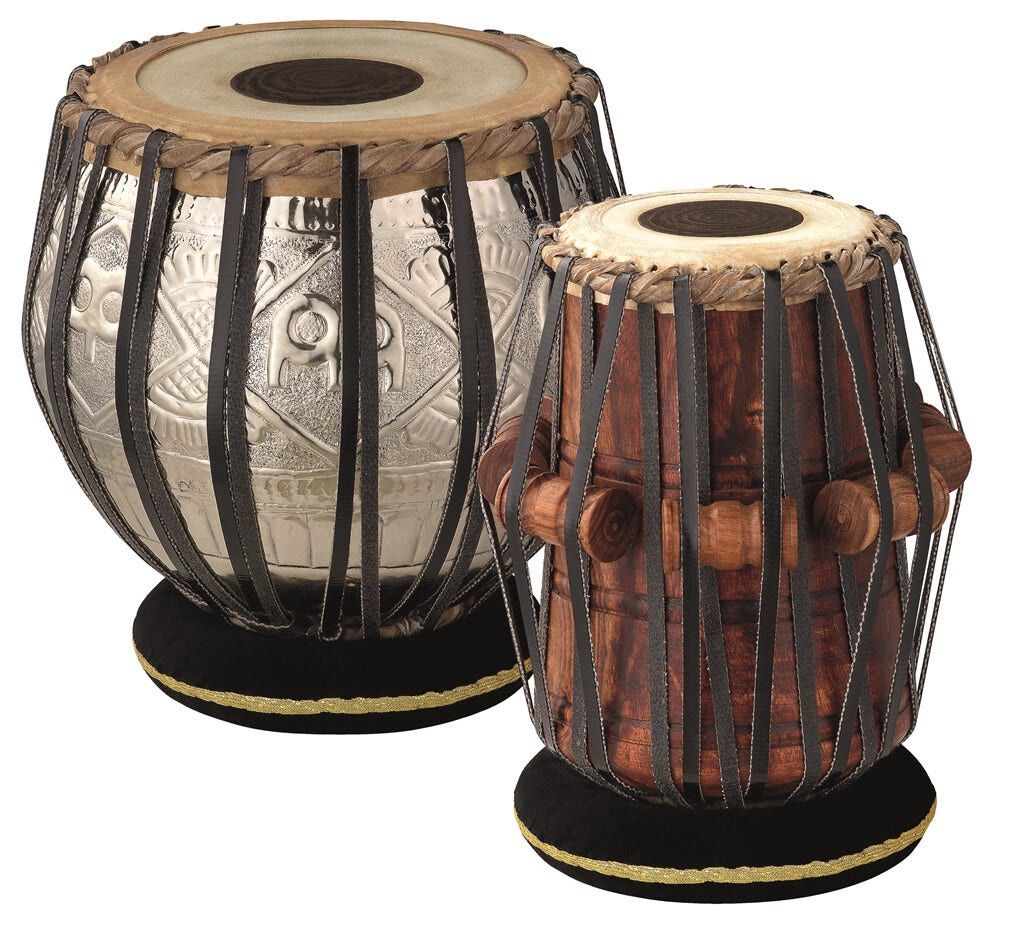 Meinl Percussion 5 1/2" Dayan &amp; 8 1/2" Bayan Tabla Set