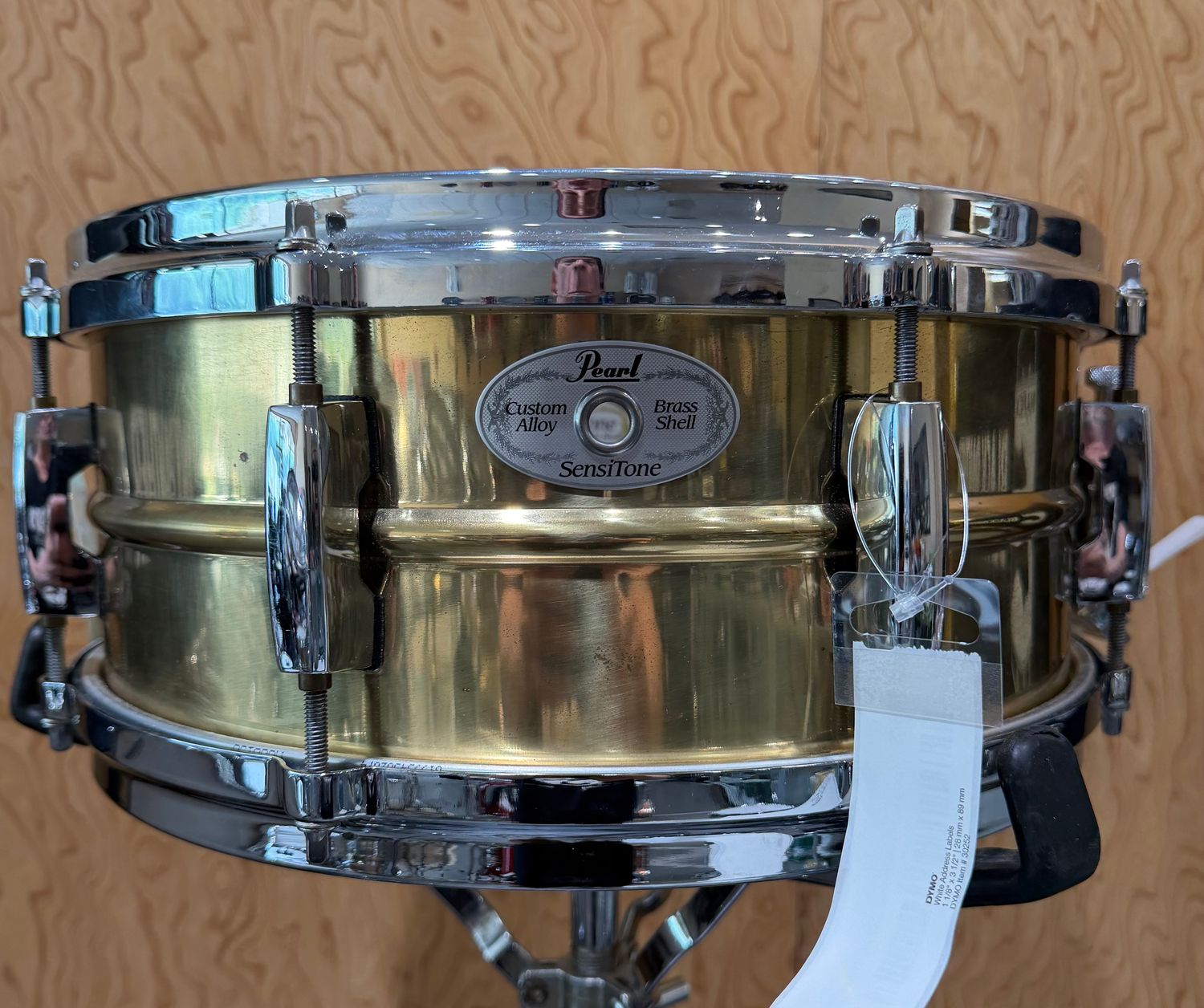 Used Pearl 5.5x13" Sensitone Brass Snare