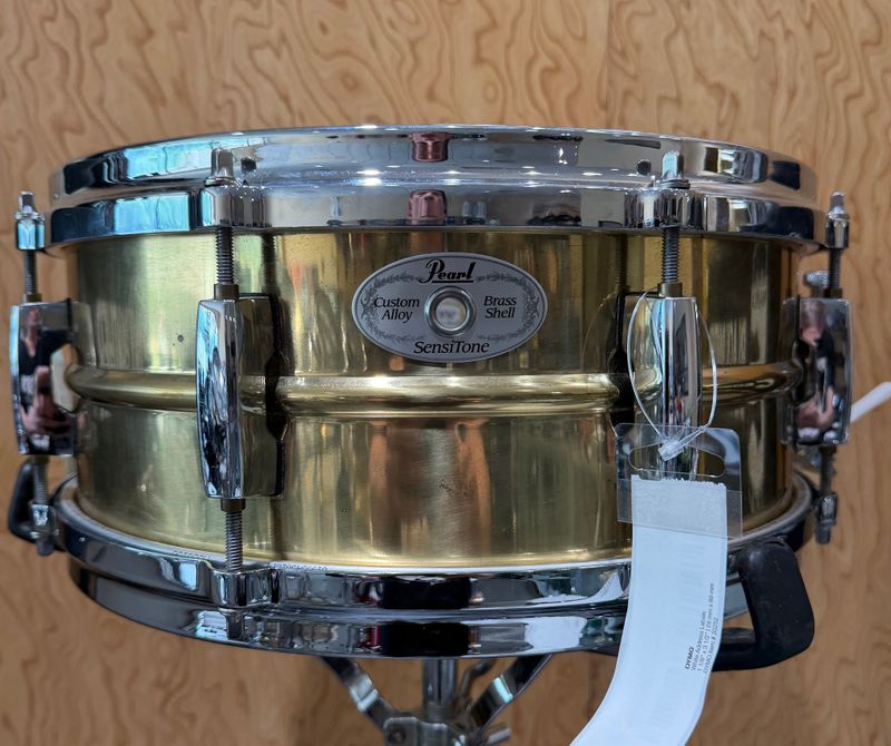 Used Pearl 5.5x13" Sensitone Brass Snare