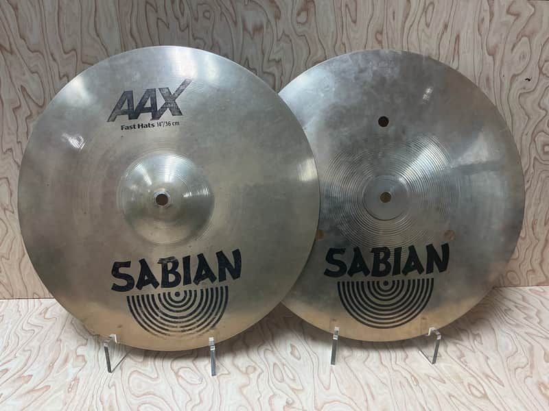 Used Sabian 14" AAX Fast Hats