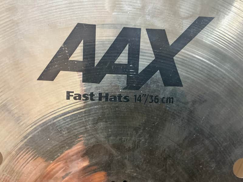 Used Sabian 14" AAX Fast Hats