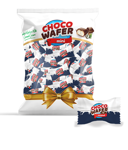 CHOCO WAFER CHOCOLATE MINI WAFER COCONUT CREAM 700GR
