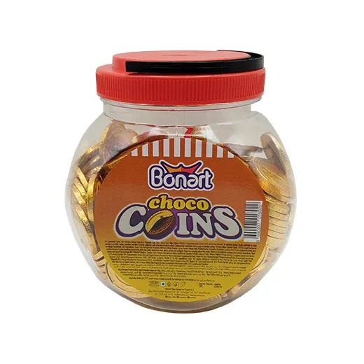 BONART COIN COMP. CHOCOLATE PET  5 GR X 200PC 1000GR