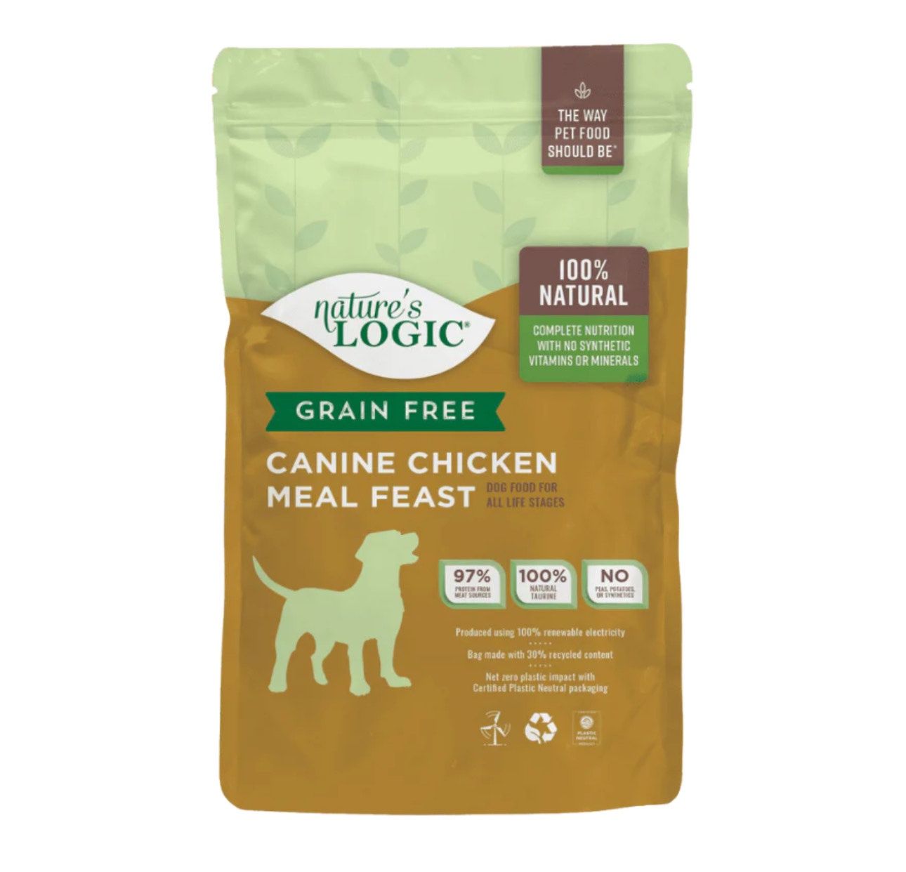 Nature&#39;s Logic Dry Dog Food, Type: Chicken Meal Feast, Size: 4.4 lb