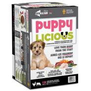 Iron Will Complete, Type: Puppylicious Chicken &amp; Beef, Size: 12lb