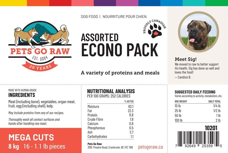 Pets Go Raw for Dogs