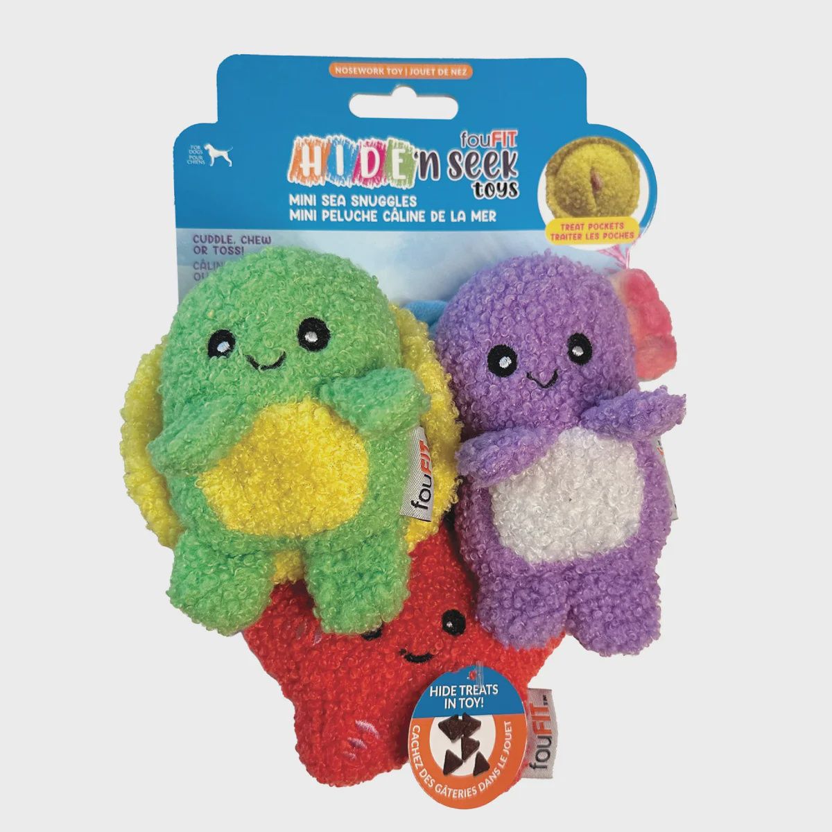 FouFou 3-Pack Mini Sea Snuggles