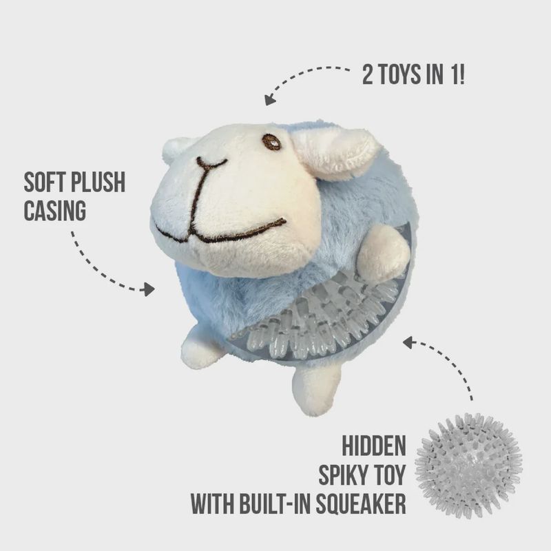 FouFou Fuzzy Wuzzy Sheep Spiker