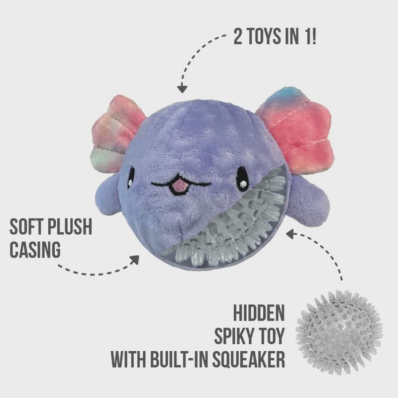 FouFou Fuzzy Wuzzy Axolotl Spiker