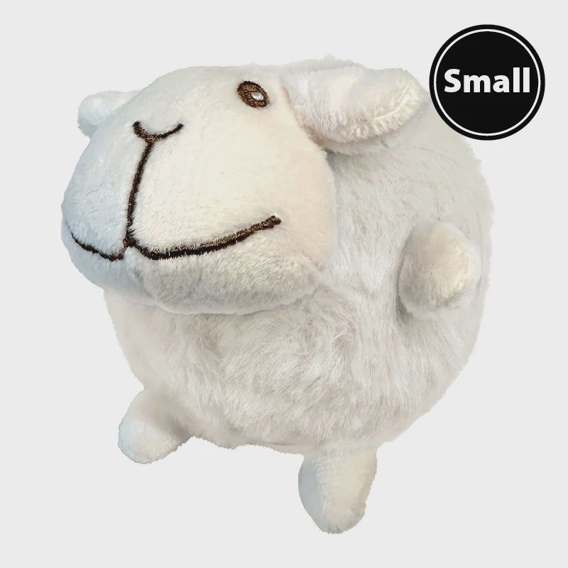 FouFou Fuzzy Wuzzy Sheep Spiker, Size: Cream (Small)