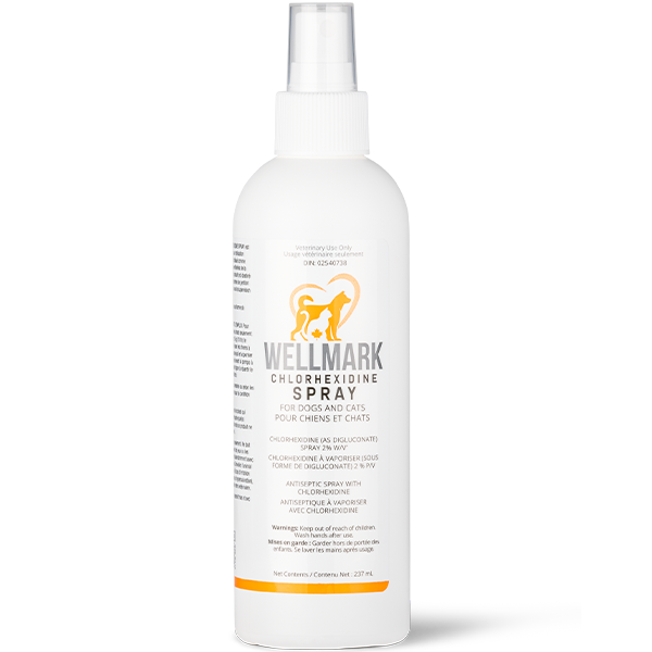 Wellmark dog/cat chlorhexidine spray