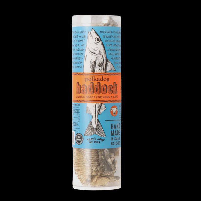 PolkaDog - Tube - Haddock Skin Jerky 2oz