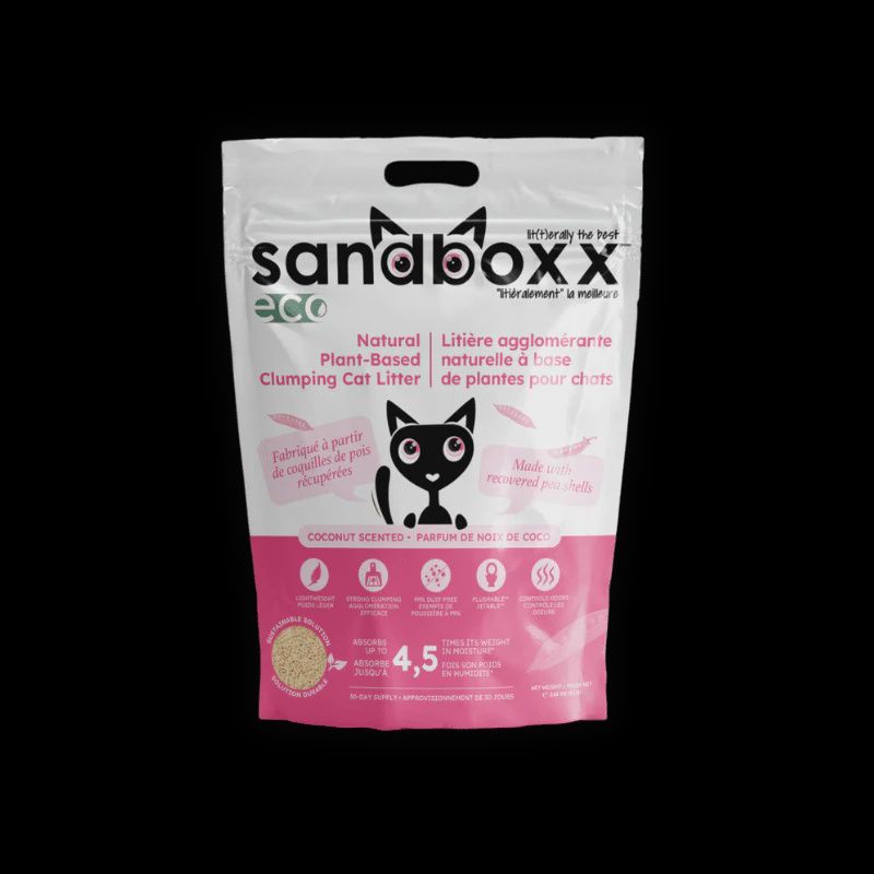 Sandboxx Eco Plant Clumping Litter 3.65kg - Coconut