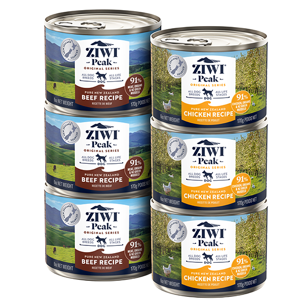 Ziwi Peak for Dogs - Canned - Beef/Chicken Variety Pack