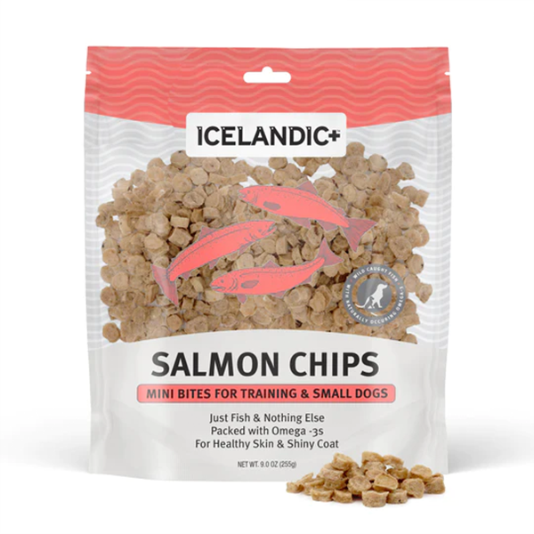 Icelandic Dog Treats - Salmon Mini Chips