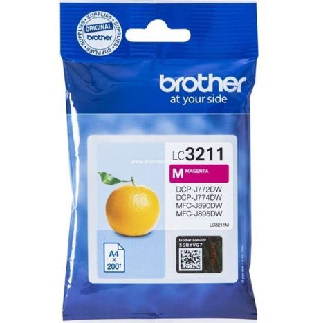 BROTHER CARTUCHO TINTA MAGENTA MFCJ890D