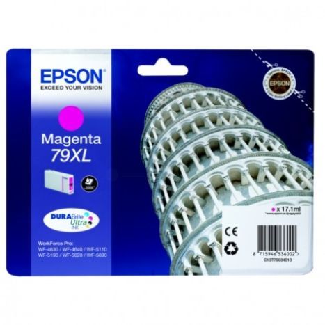 EPSON CARTUCHO MAGENTA XL 2600PAG WF4630/4640/5110/5190